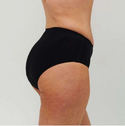 WUKA Stretch sin costuras corte medio flujo medioNegro - L-3XL